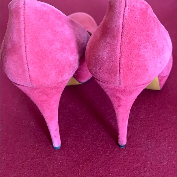 Gucci Red Platform Heels - Picture 2 of 6